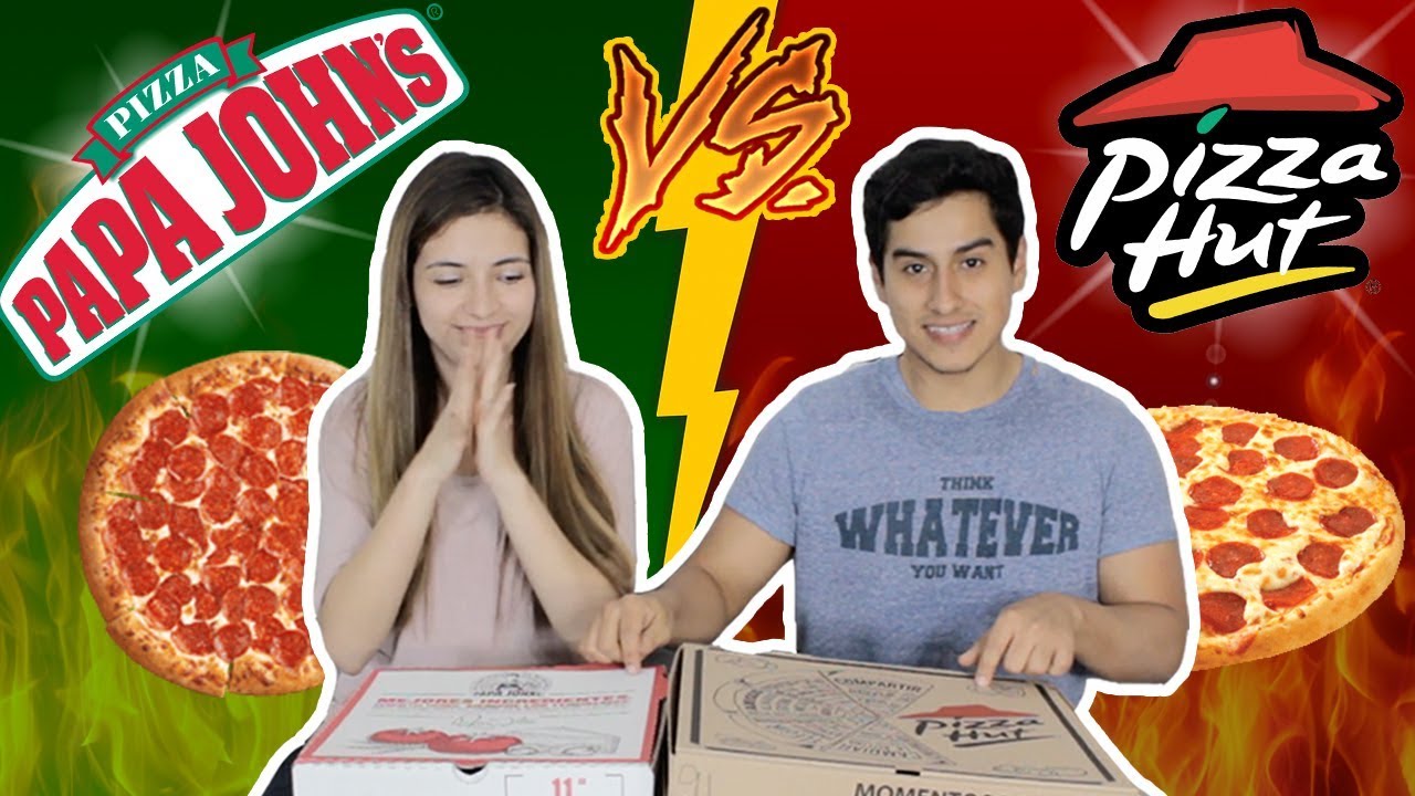 PIZZA HUT VS PAPA JOHN'S EN PERÚ (¿QUIÉN GANA?) DesbalanceAdos YouTube