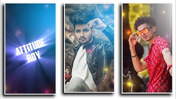 New Trending Attitude Status Editing | Boys Attitude Whatsapp Status | New Status Video Editing