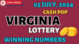 Virginia Cash Pop Lottery Results For - 05 Jul, 2024 - Coffee Break, Lunch Break - Cash 5- Powerball