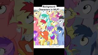 Background Ponies Purpose In Mlp