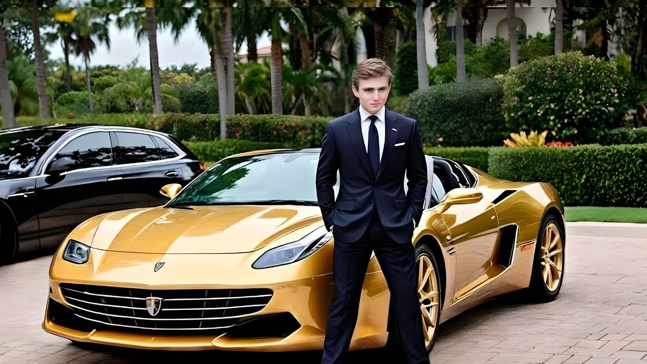 Jaký Je Bilionářský Život Barrona Trumpa!