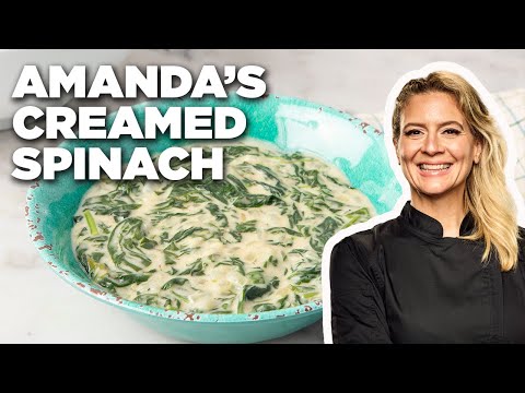 Amanda Freitag's Creamed Spinach | Food Network