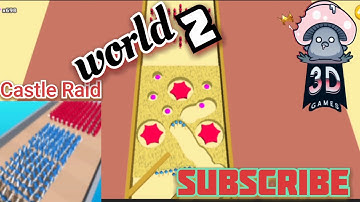 Castle Raid 3D_Gameplay (iOS and Android Mobile Game)Levels15-20 Part 3_FullScreen Gameplay_3D GAMES