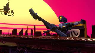 Robot chair animation