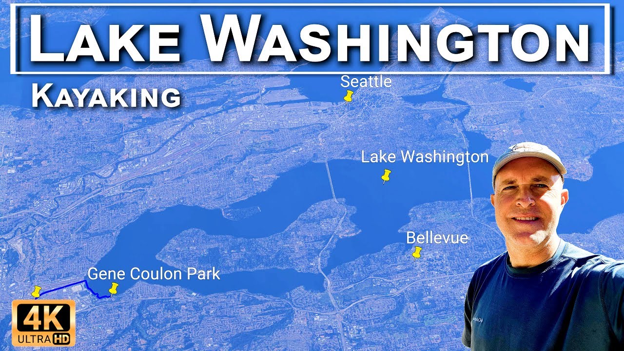 Lake Washington Kayaking - Gene Coulon Park & Cedar River, in 4K UHD