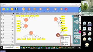 1 Higher Order Model in smartpls 4
