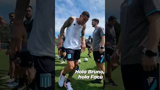 La bienvenida para Bruno Zuculini y Facundo Cambeses, nuevos refuerzos de RACING