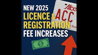 NEW 2025 Alberta Licence & Registration Fee Increases — What You’ll Actually Pay Now!