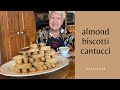 'Nonna Mia' Demonstrates  The Almond Biscotti - Italy's Classic Dunking Cookie