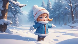 ❄️ Kar Taneleri - Eğlenceli Çocuk Şarkısı Kış Şarkıları 🎶 Resimi