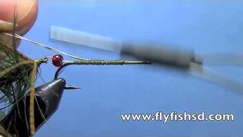 Fly Tying with Hans- Fish Skull Circus Peanut Express Cut
