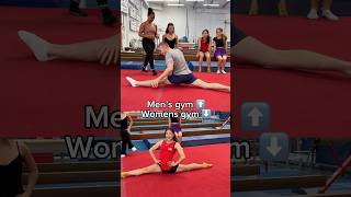 Why women and men can’t do the same gymnastics 🤔 #gymnastics #gymnastics #sports #sport #fails