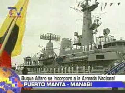 Buque Alfaro se incorporó a la Armada Nacional