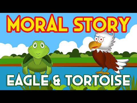 Eagle and Tortoise Story | Tamil Story in Tamil {திமிர் பிடித்த ஆமையும் புத்திசாலி கழுகும் }