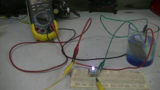Worlds quickest Home Made Rechargeable Battery in under 3 minutes
One lead sinker,one piece of copper or brass,a couple of wires,a piece of paper,a glass,some white vinegar,and you have a simple and effective rechargeable battery. Worlds quickest Home Made Rechargeable Battery in under 3 minutes