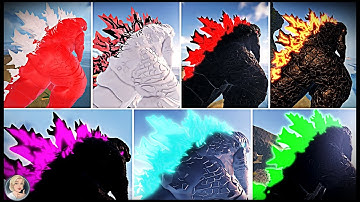 Kaiju Universe Godzilla 2021 Best Skins Color | Roblox 2K