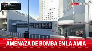 Amenaza De Bomba En La Amia