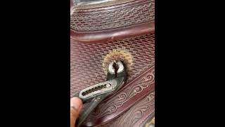 Repair Hack 🔧 Saddle Repair 🤠 Refurbishing Western Saddle 🐴 Farmwork 🐴
