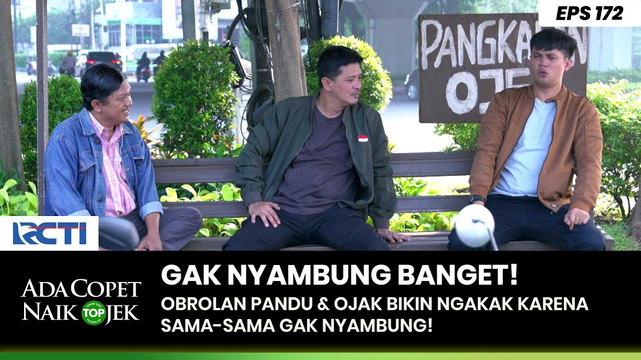 KOCAK BANGET! Obrolan Gak Nyambung Antara Ojak & Pandu - ADA COPET NAIK OJEK PART 1