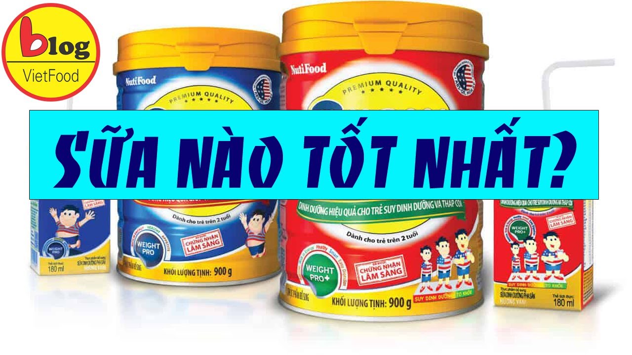 Sữa trẻ em - Tổng hợp 9 thương hiệu sữa cho bé nổi... - youtube