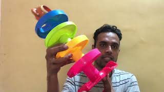 Rolling ball game 3 balls - Rolly ball for Babies and Toddlers with  Monkeyshape Heavy Plastic Ball screenshot 5