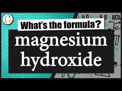Video How to write the formula for magnesium hydroxide - youtube