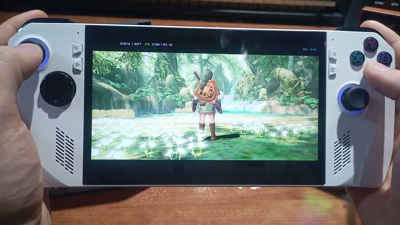 ZELDA Twilight Princess HD on ROG Ally! Dolphin Emulator 🐬