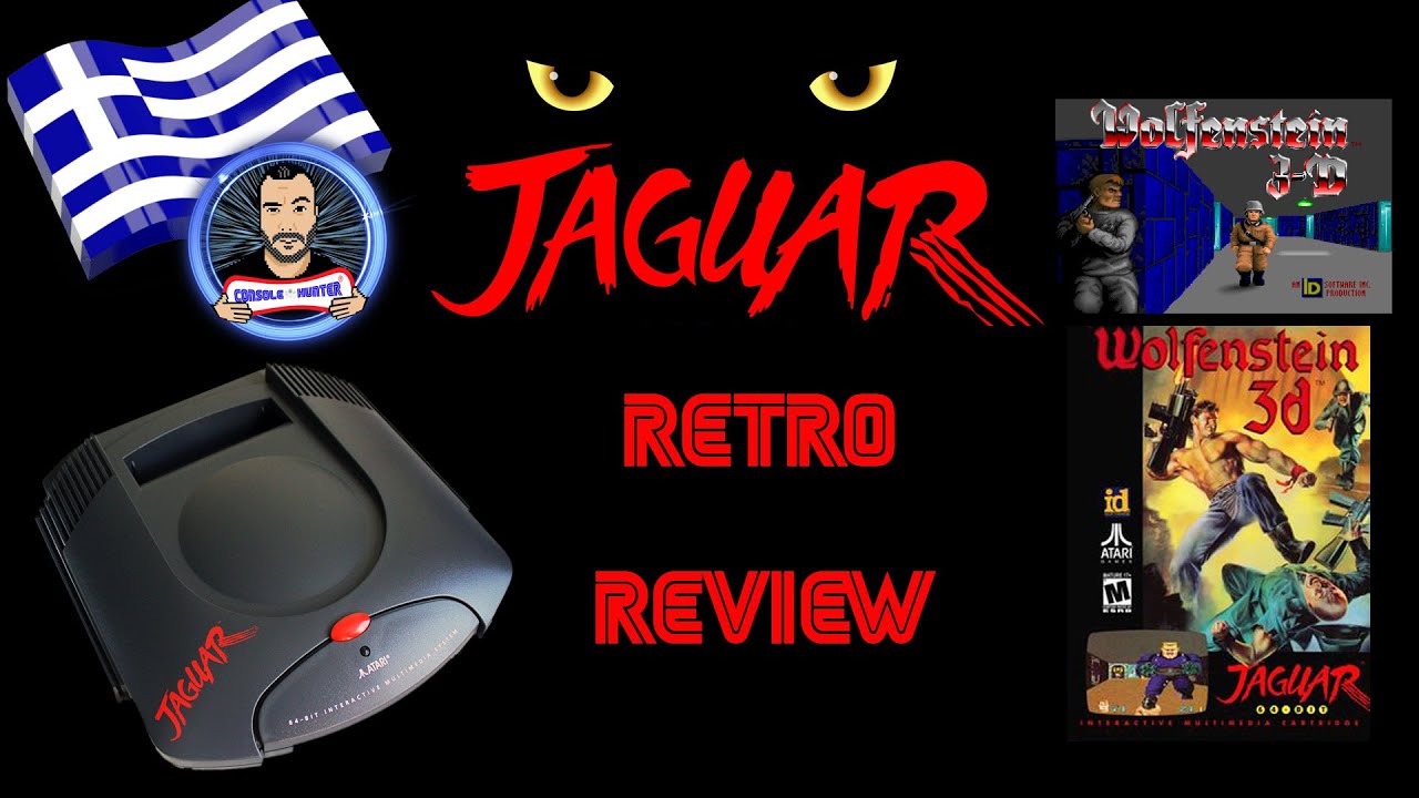 Wolfenstein 3D Sur Atari Jaguar – Neuf Sous Blister – Jeu Vidéo FPS Légendaire D’id Software