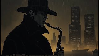 🎩 Rainy Noir Jazz – Detective & Crime Jazz for a Moody Night