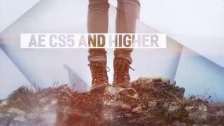 Abstract Shapes Simple Slideshow - After Effects Template