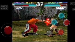 Tekken Tag Tournament Arcade King Attacks Julia 2 And Michelle Ryona