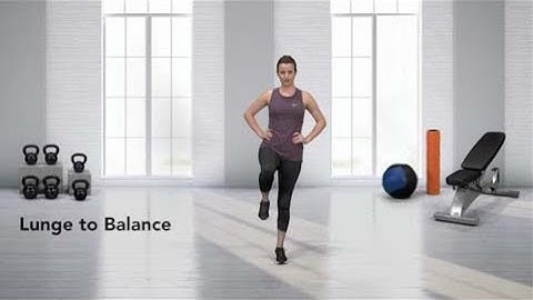 How to do a Lunge to Balance
