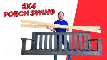 DIY $50 Porch Swing (Basic Tools)
