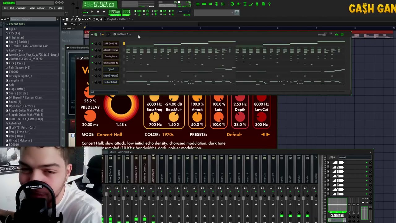 NLE Choppa feat. Chief Keef - Shotta Flow 4  original instrumental by cashmoneyap, full process LIVE