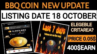 Bbq Coin Listing Date Confirmhow To Play Bbq Coinbbq Coin Price And Listing Date
