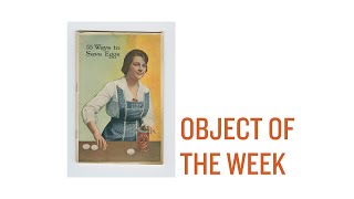 Object of the Week - 1917 Baking Booklet @oaklandmuseumca