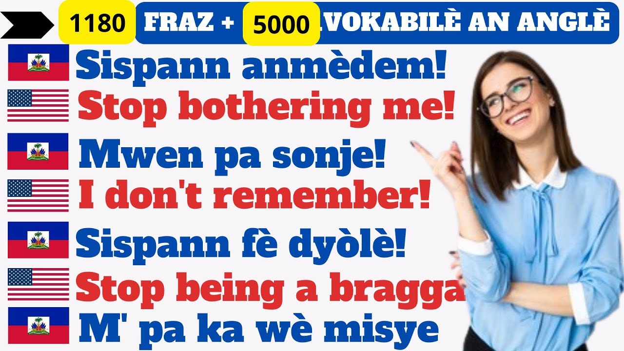 KOU ANGLÈ ONLINE 24/24 GRATIS -APRANN PALE ANGLAIS RAPID -ANN PALE ANGLÈ -APRANN PALE ANGLÈ FASIL