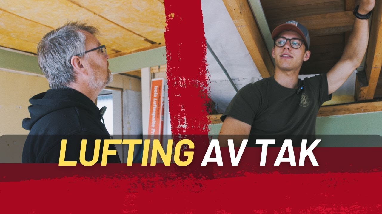 PROFFPRATEN: Snekkernoah monterer lufteprofil system steg for steg