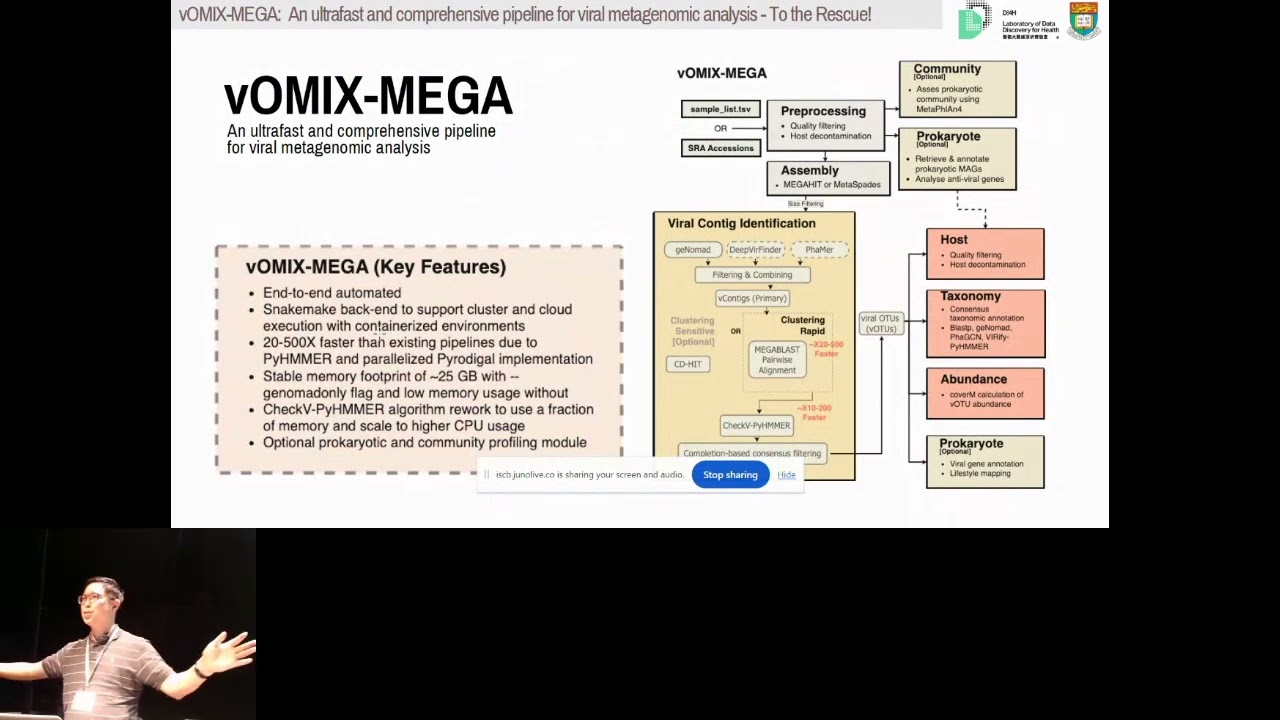 vOMIX-MEGA: An ultrafast and comprehensive pipeline for viral... - Joshua Wing Kei Ho - APBJC 2024