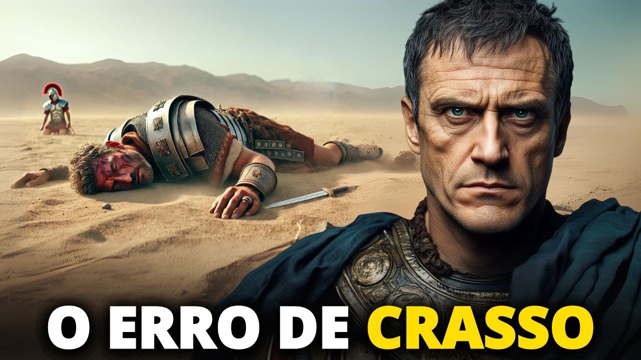 ⁣O Trágico Fim de CRASSO: O Homem Mais RICO de Roma