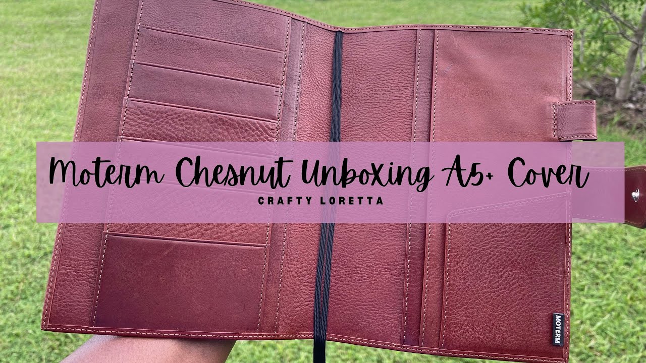 Moterm Chestnut A5+ Cover Unboxing