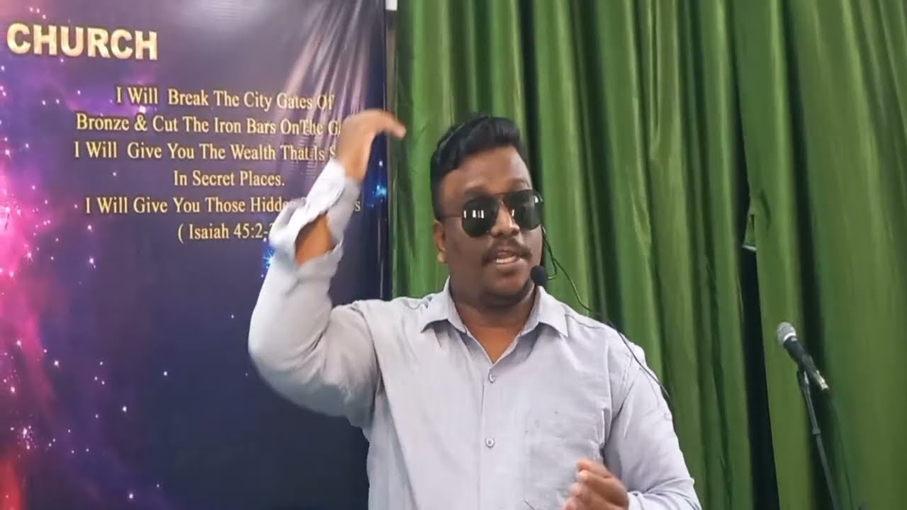 Pas.B.Sam Vijay || King Of Glory church INDIA || Psalm Explain in Tamil