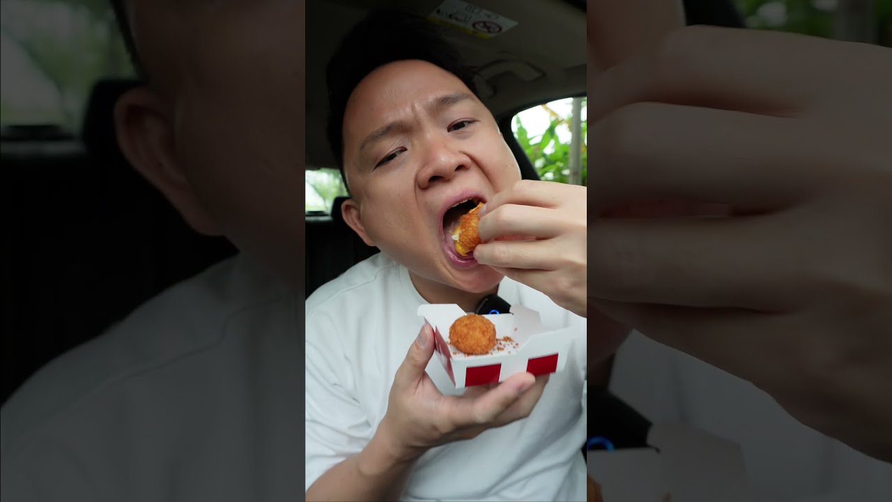 Trying KFC Satay Burger Really GOOD Or Not Kfc Foodreview
