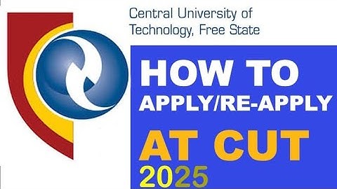 How to Apply | Re-apply at Central University of Technology | Free State