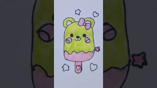 🍦 Ice Cream Drawing &amp; Coloring for Kids | Easy Ice Cream Art Tutorial 🎨🌈