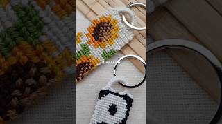 62.✨️DIY Alpha Keychains || Handmade with Love 💕#friendshipbracelets #diykeychains #diybracelet