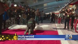 Final Preparations Underway For Academy Awards