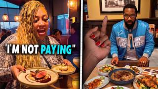 She Ordered 6 Meals on a First Date... Then He Walked Out Without Paying!