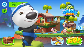 Talking Tom Splash Force Ninja Hank - New Fun Game Android iOS Gameplay