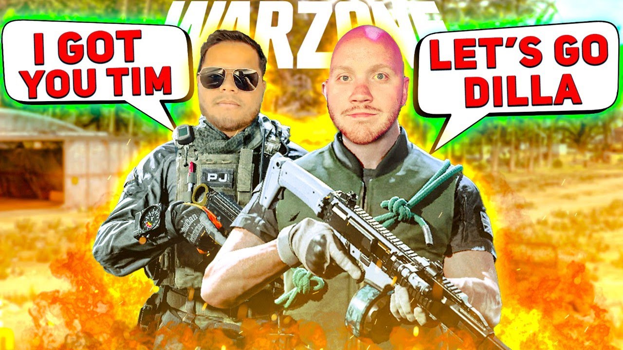 !!SO TIMTHETATMAN AND I PLAYED WARZONE AGAIN HERE IS WHAT HAPPENED....!